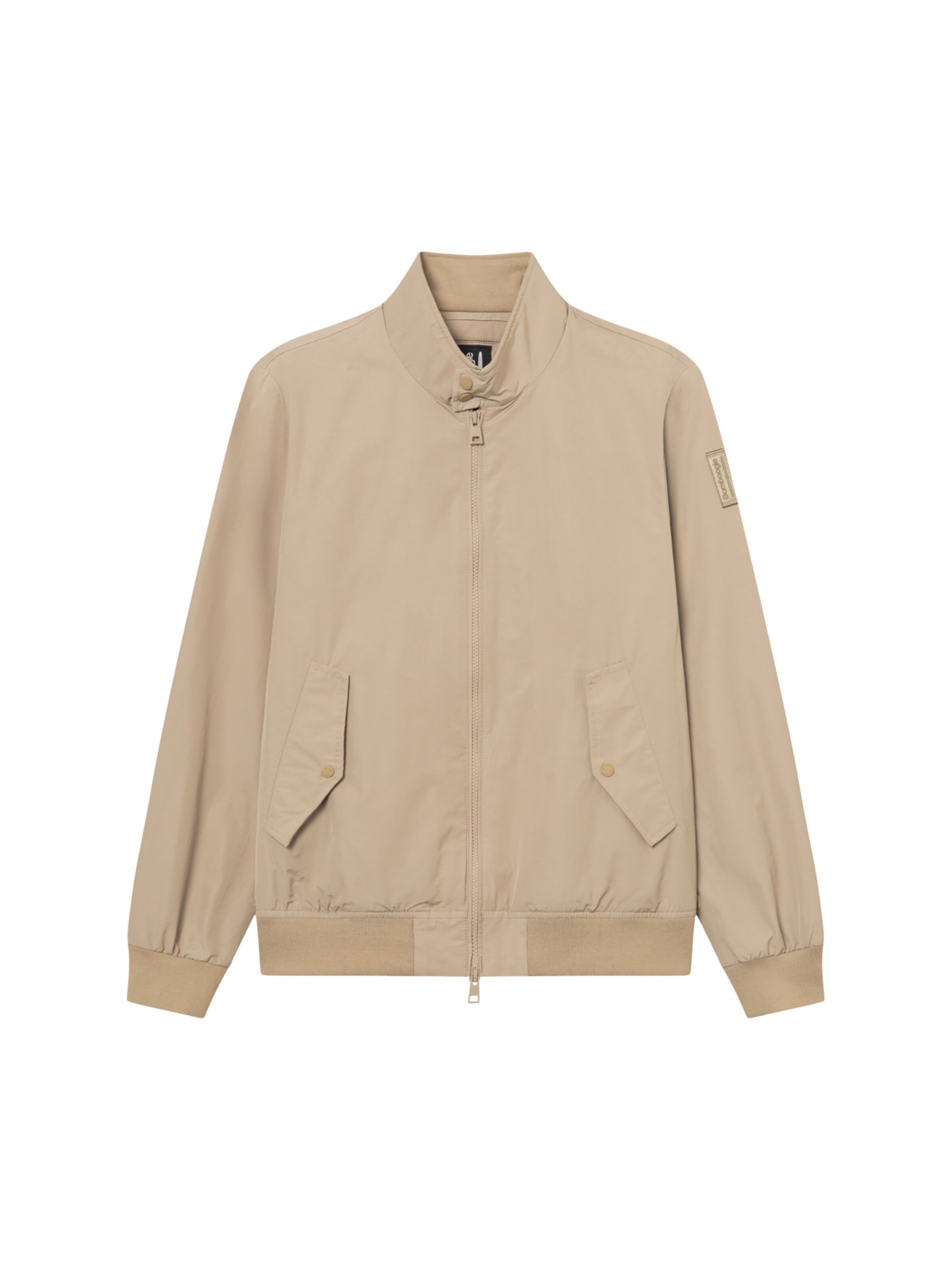 BOMBOOGIE Tussenjas 'Collo in Piedi' in Beige: voorkant