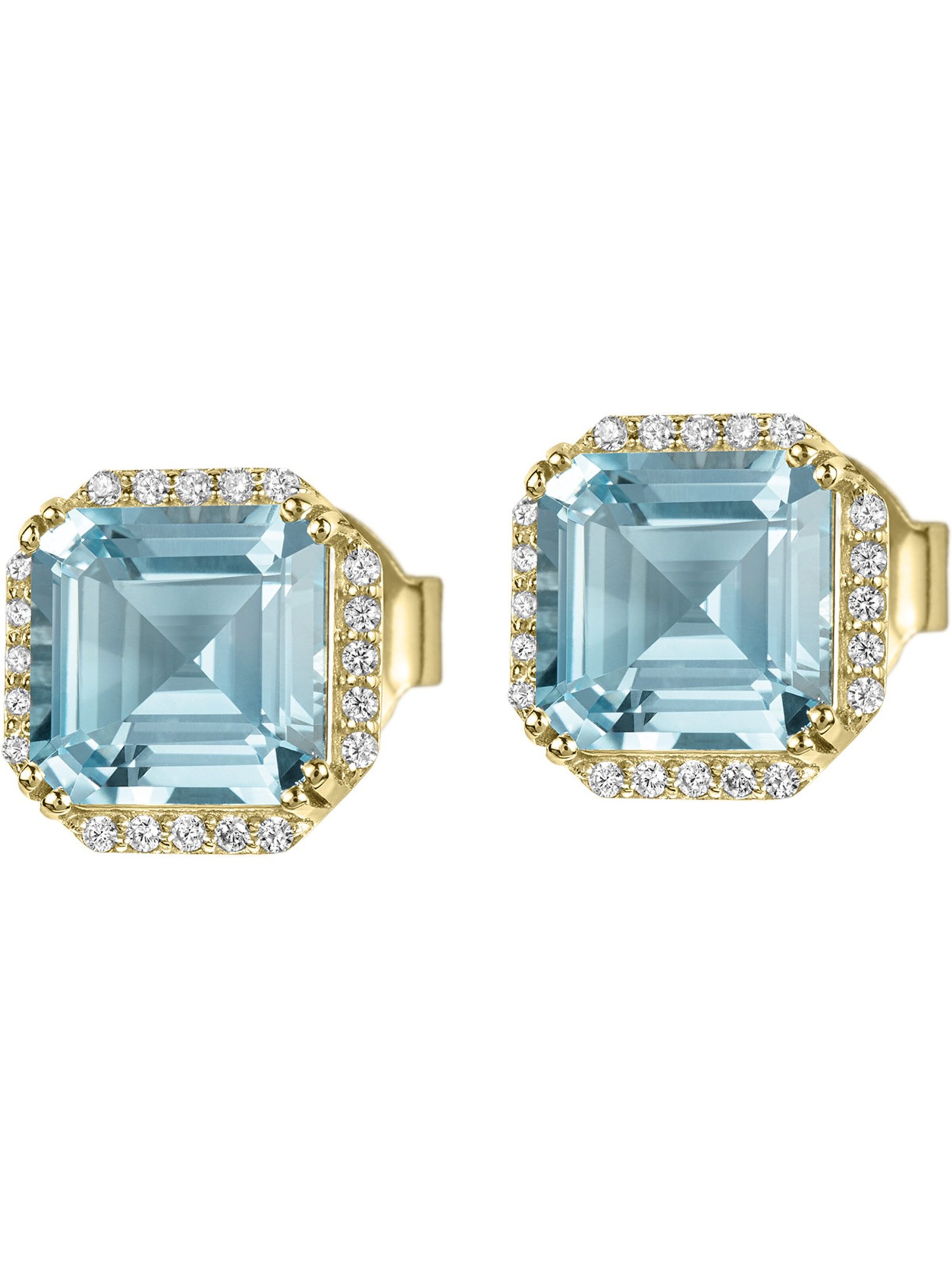 Jacques Lemans Ohrringe in Gold: Vorderseite