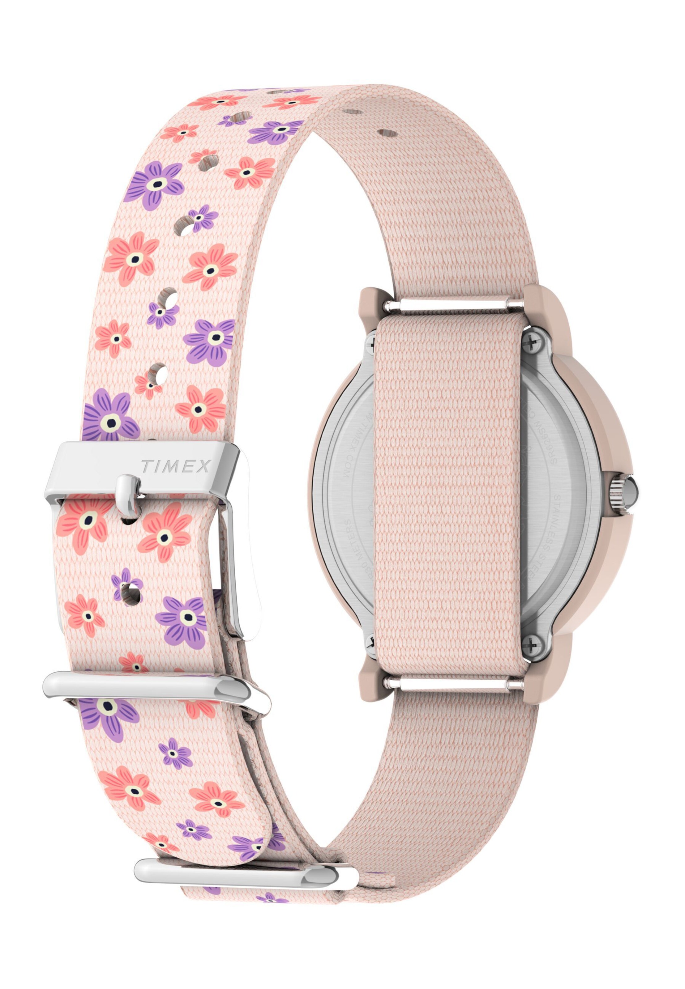 TIMEX Horloge 'Timex x Peanuts Floral' in Roze