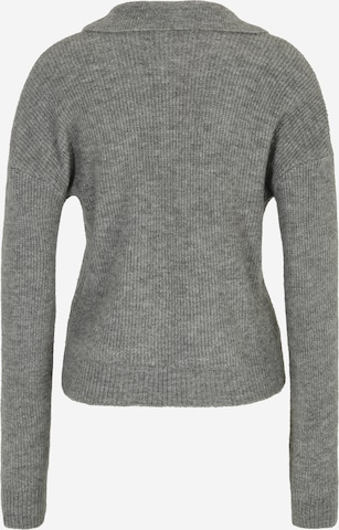Pull-over 'SILLE' Pieces Tall en gris