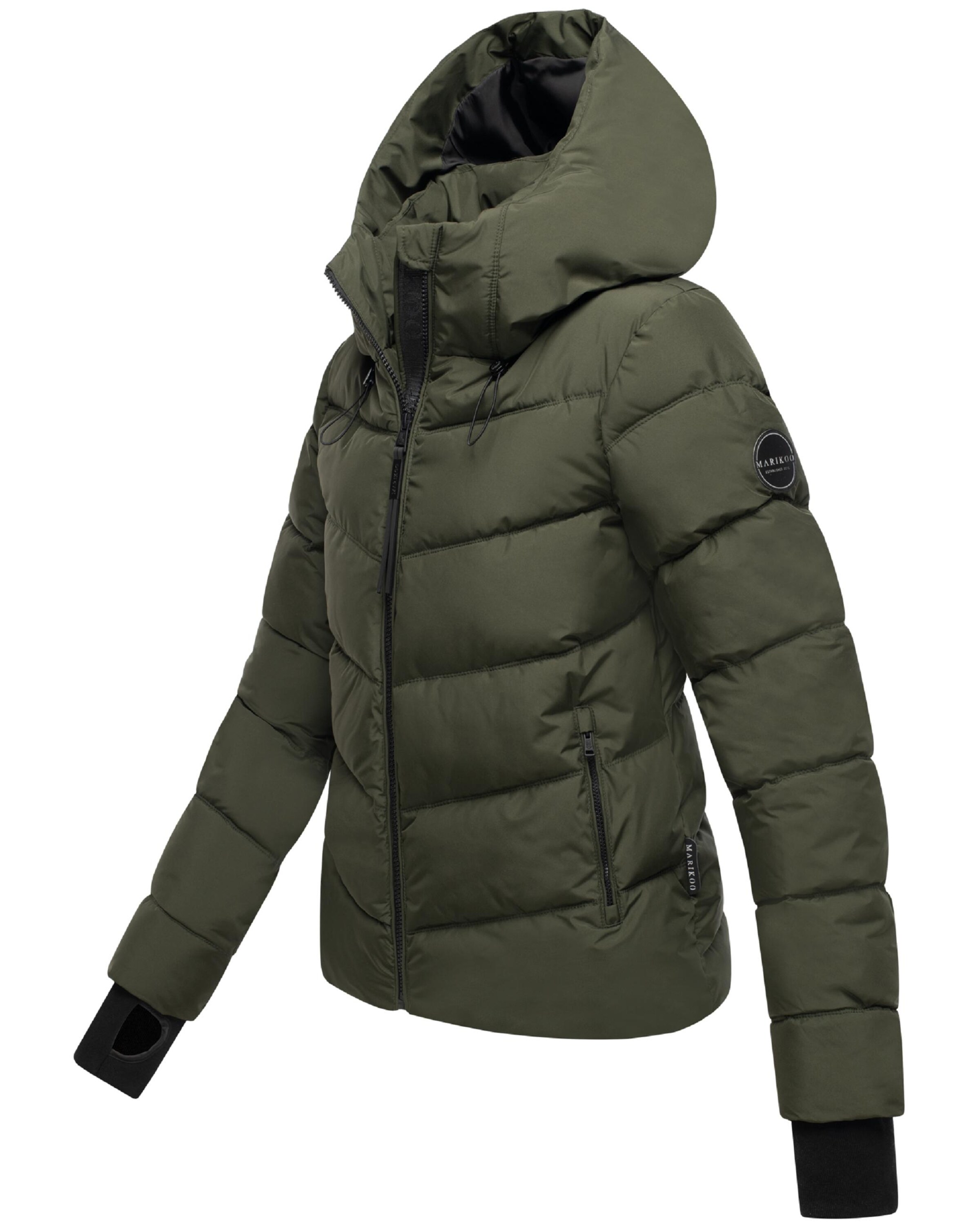 MARIKOO Winterjas in Groen