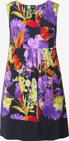 Robe Ulla Popken en noir : devant