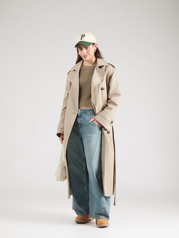 WEEKDAY Between-Seasons Coat 'Sendai' in Beige