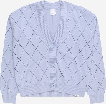 Abercrombie & Fitch Knit cardigan in Blue: front