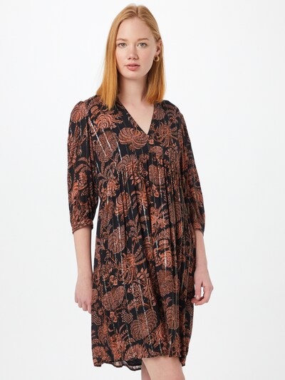 Rochie 'LAIS' Maison 123 pe portocaliu închis / negru / alb, Vizualizare model
