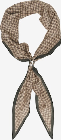 Foulard COMMA en marron : devant