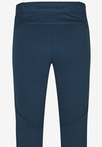 ZIENER Regular Outdoor Pants 'NIFLI' in Blue