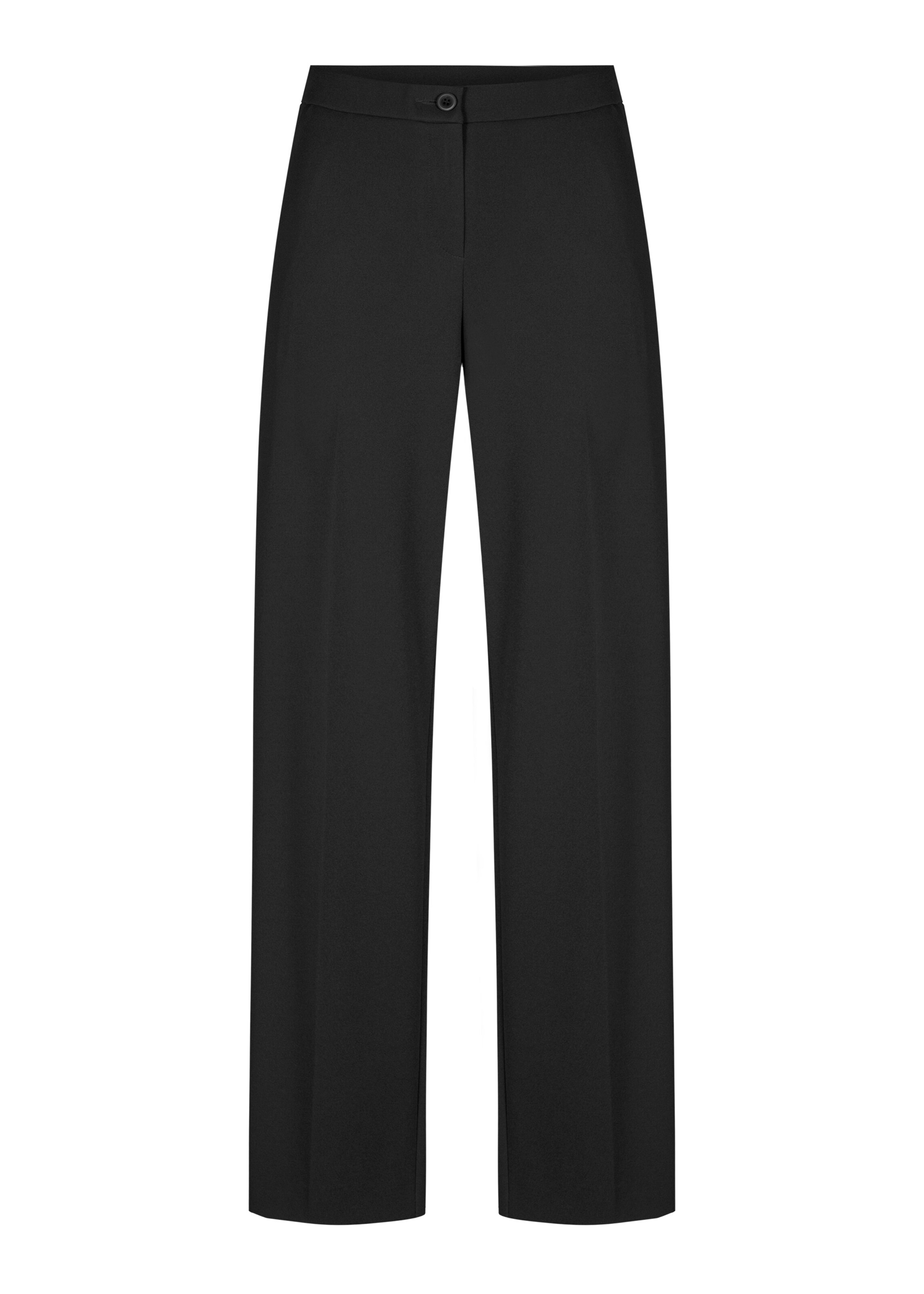 STEHMANN Regular Hose in Schwarz: Vorderseite