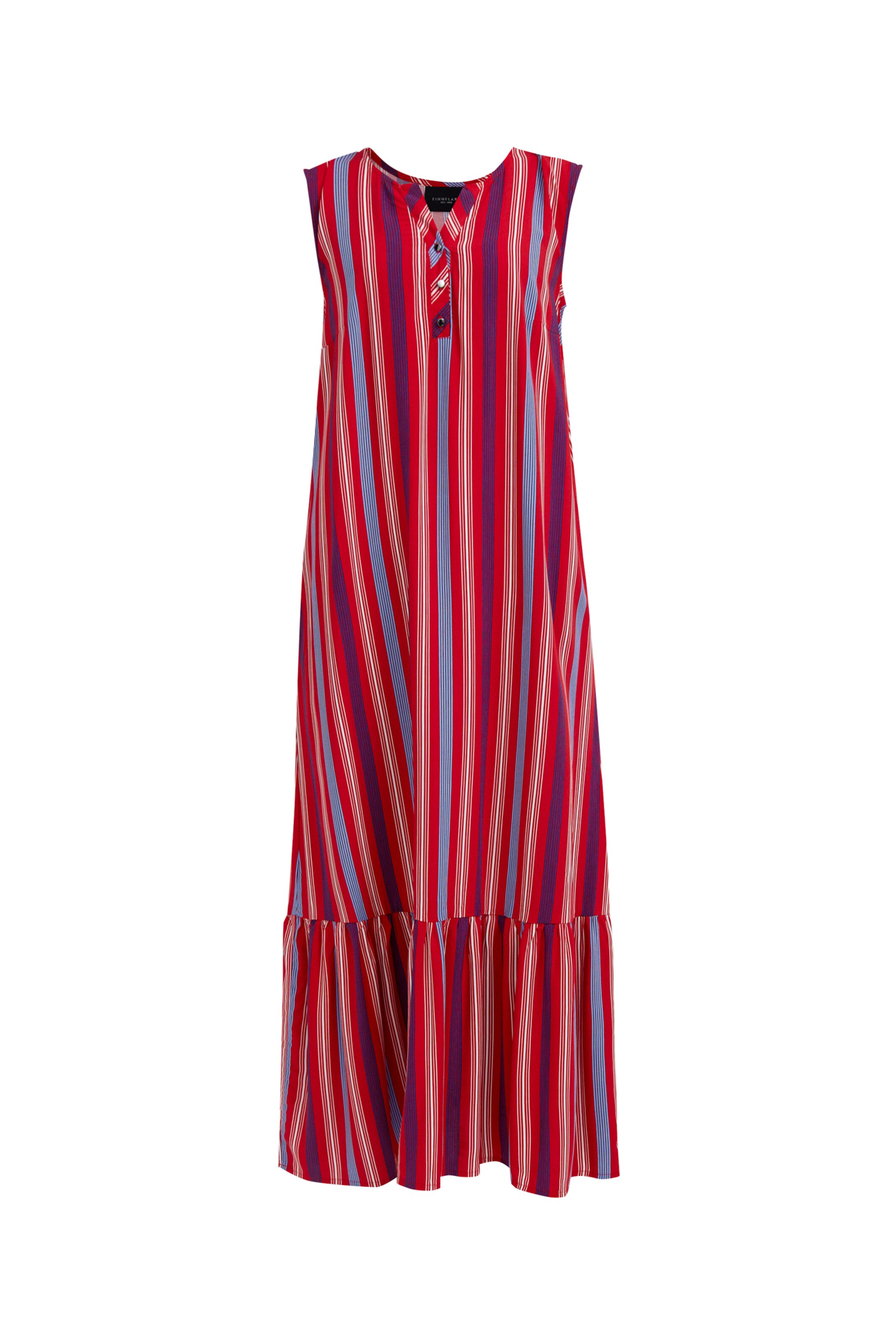 Finn Flare Summer dress 'Stripes' in Red: front