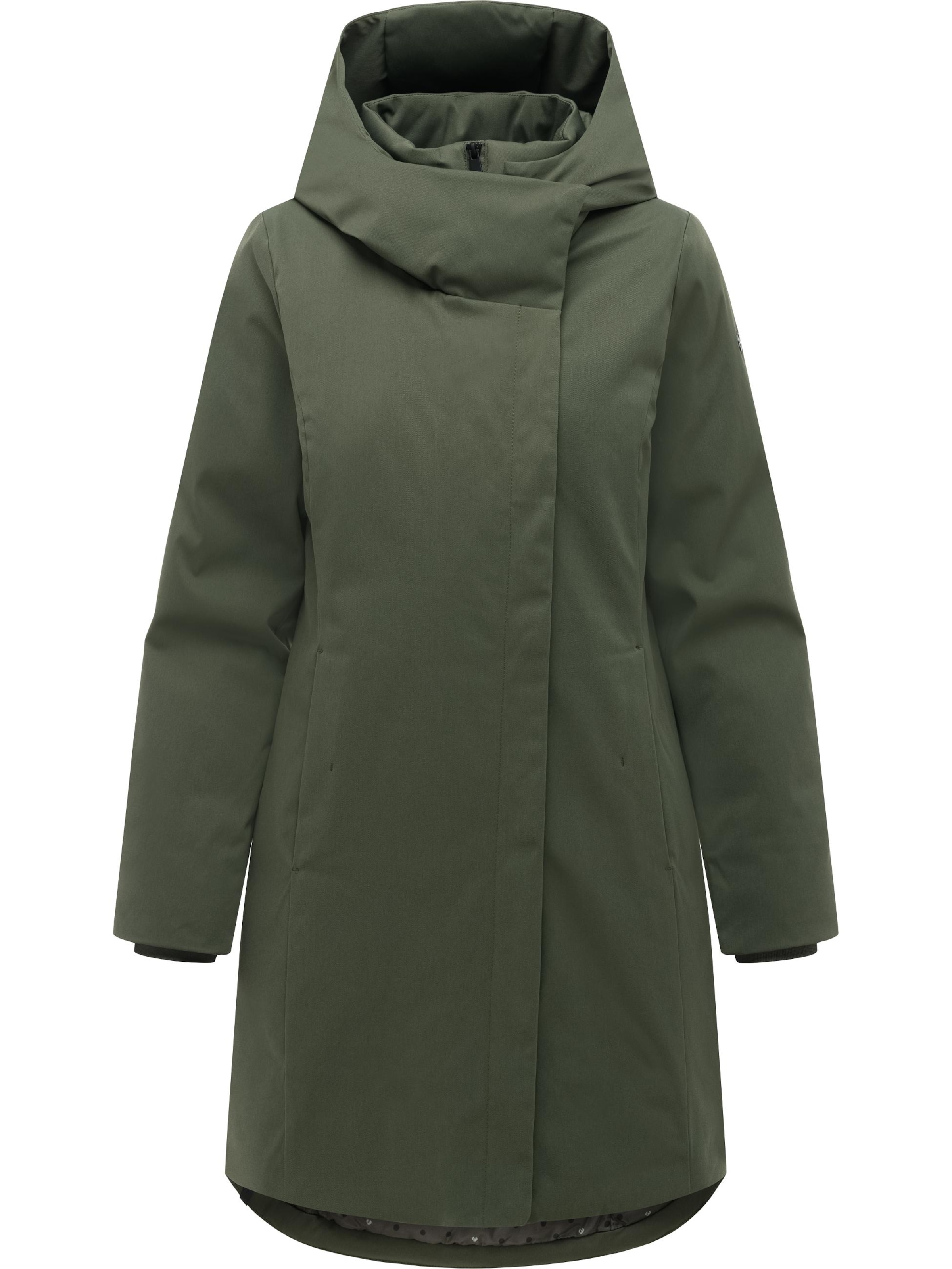 Cappotto funzionale 'Pavleen Y' di Ragwear in verde: frontale