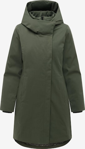 Cappotto funzionale 'Pavleen Y' di Ragwear in verde: frontale