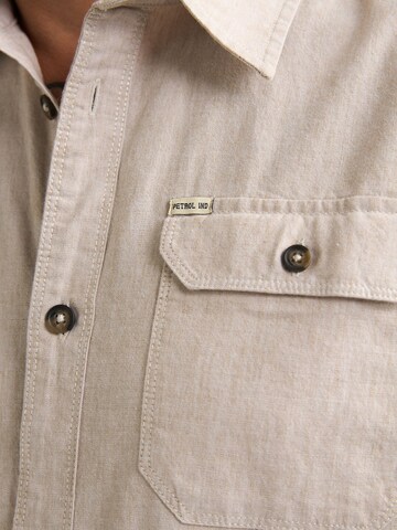 PETROL INDUSTRIES MEN Regular Fit Hemd‌‌‌‌‌‌‌ in Beige