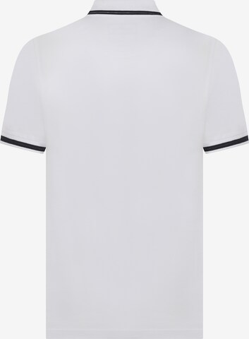 DENIM CULTURE - Camiseta 'Christiano' en blanco