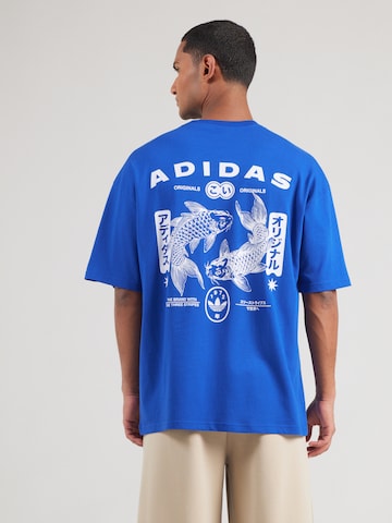ADIDAS ORIGINALS Póló 'KOI' - kék: elől