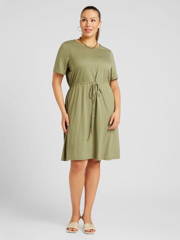 EVOKED Dress 'VIMOONEY' in Green: front