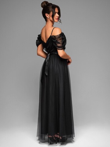 Ombre Abendkleid‌‌‌ in Schwarz