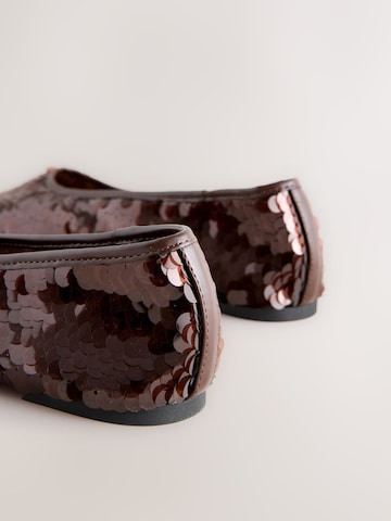 Next Балетки в Коричневый