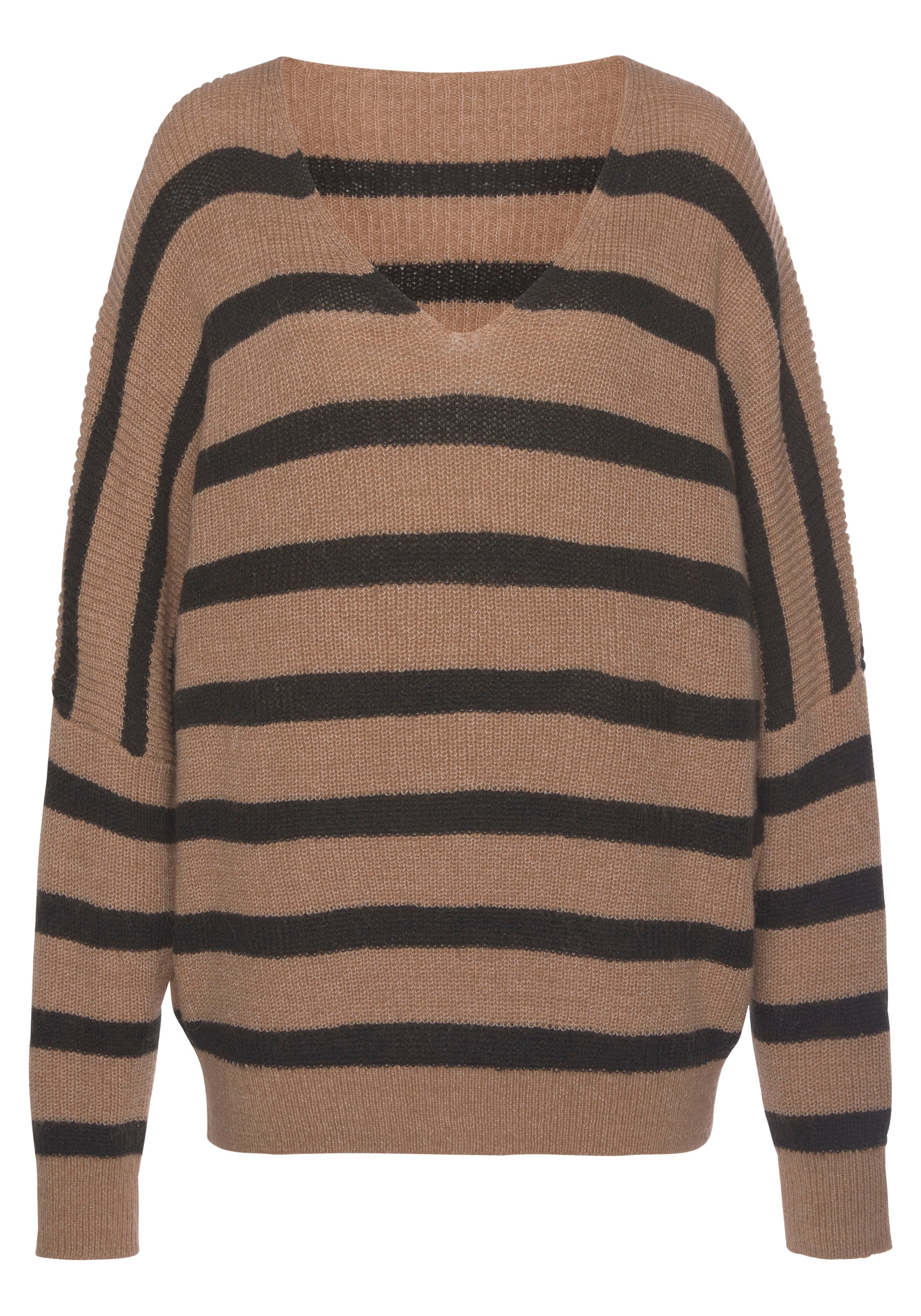 VIVANCE Pullover in Braun: Vorderseite