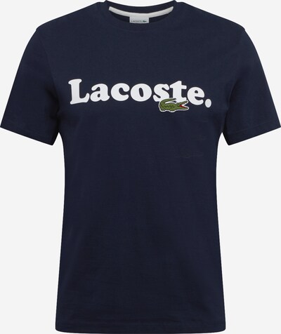 LACOSTE Shirt in de kleur Marine / Wit, Productweergave