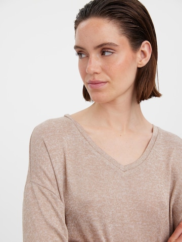 VERO MODA Pullover 'BRIANNA' in Beige