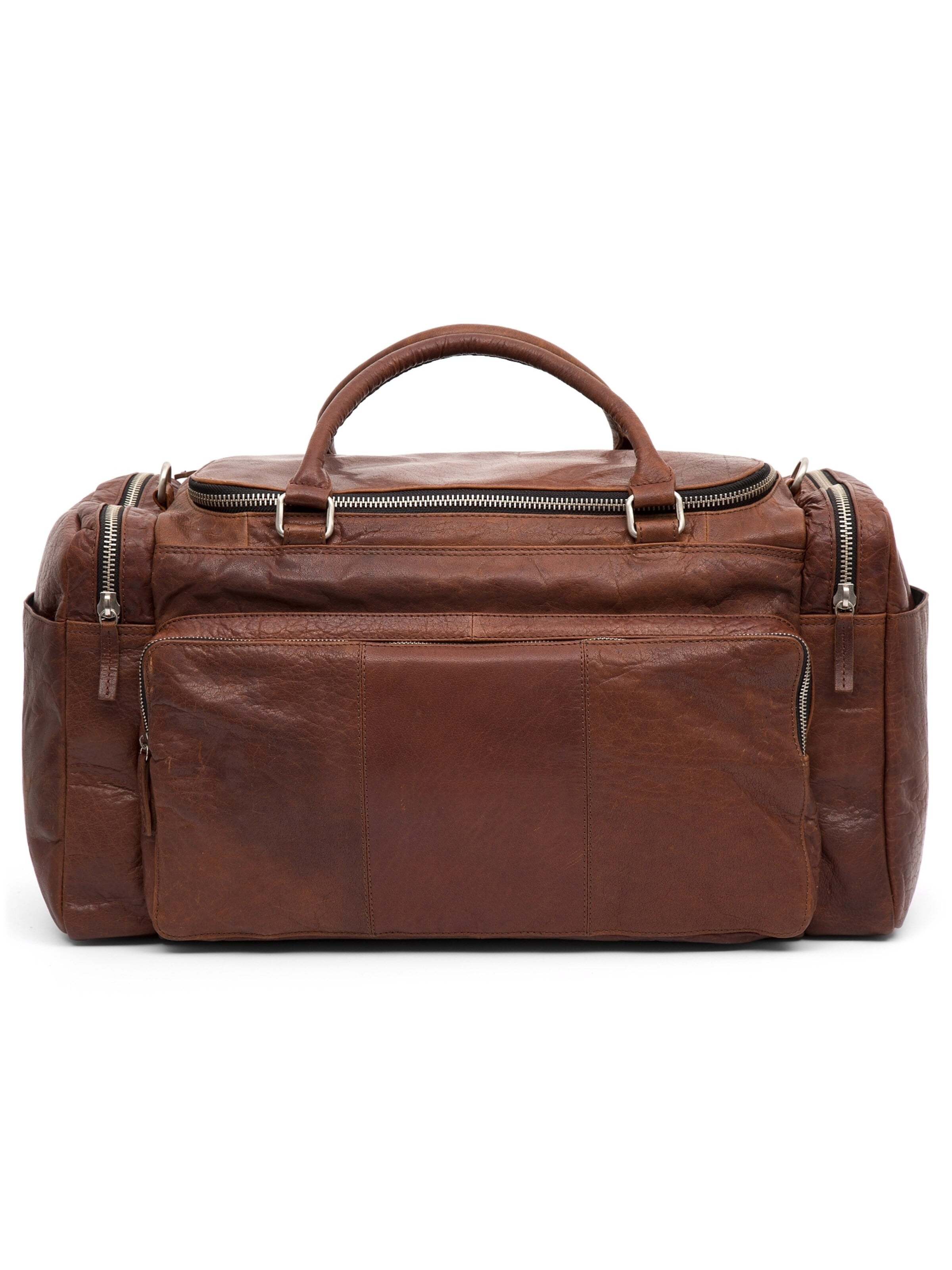Lucleon Travel Bag 'Montreal' in Brown: front