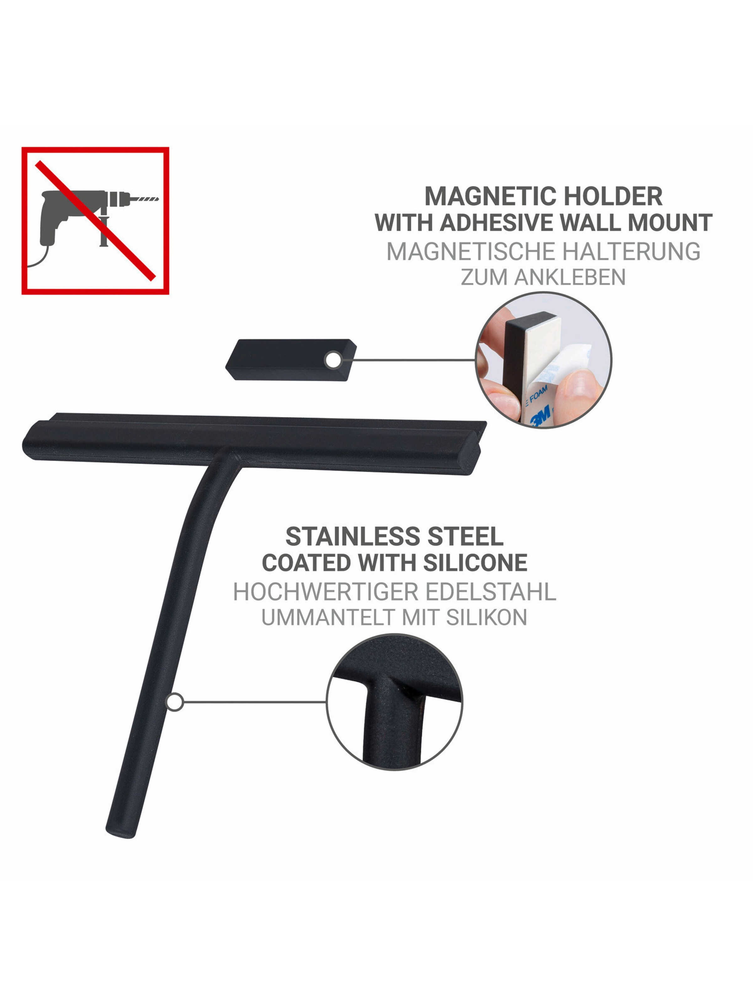 Wenko Shower Accessories 'Agana' in White