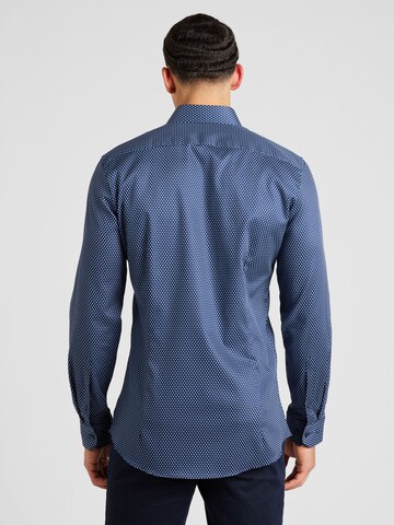 OLYMP Slim Fit Hemd in Blau