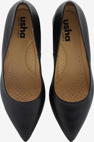 usha WHITE LABEL Pumps in Zwart