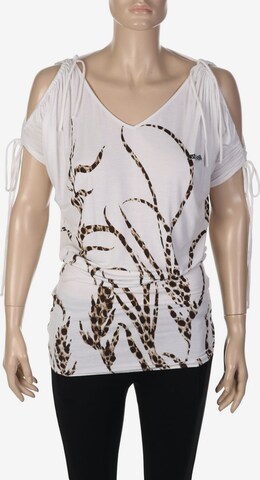 Just Cavalli Top & Shirt in XS in White: front
