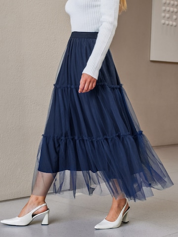Cupshe Sukně – modrá
