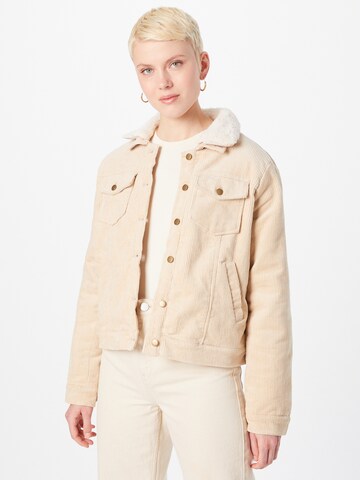 ABOUT YOU Between-season jacket 'Charlotta' in Beige: front