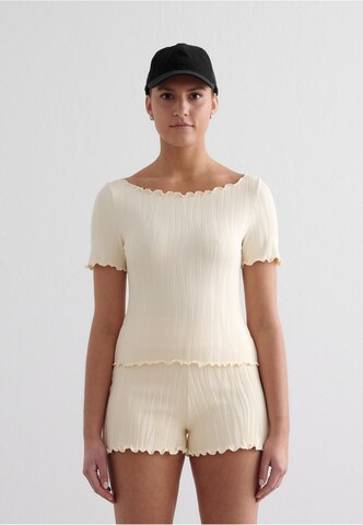 Aim'n - Camiseta en blanco: frente
