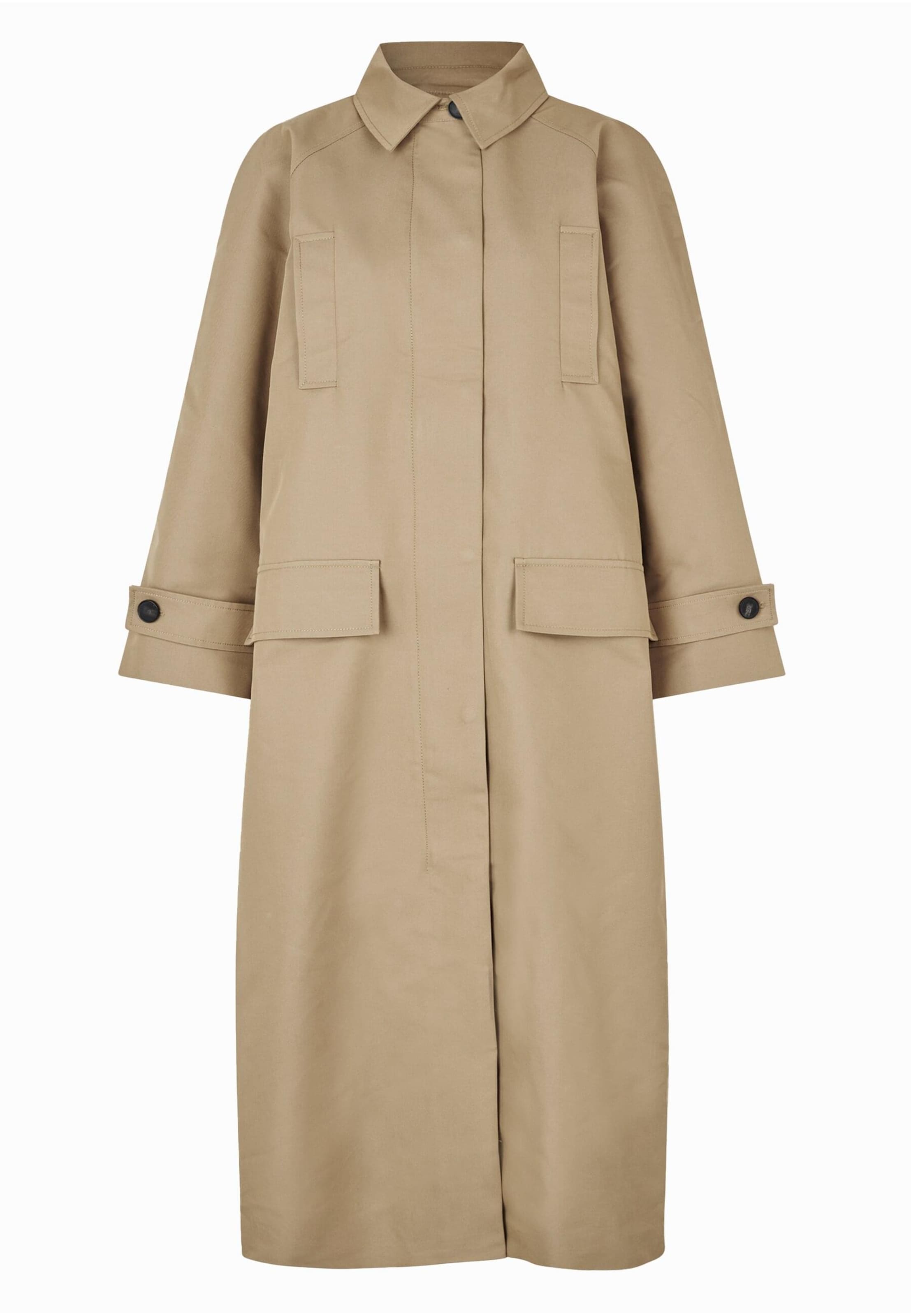 SECOND FEMALE Tussenmantel 'Favo' in de kleur Camel, Productweergave