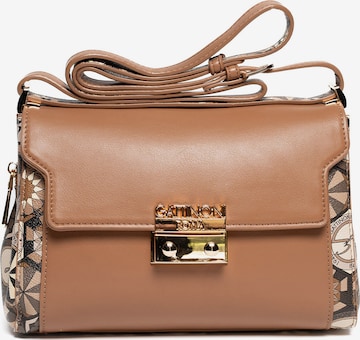 Gattinoni Schoudertas in Bruin: voorkant