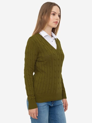 Sir Raymond Tailor Sweater 'Frenze' in Green