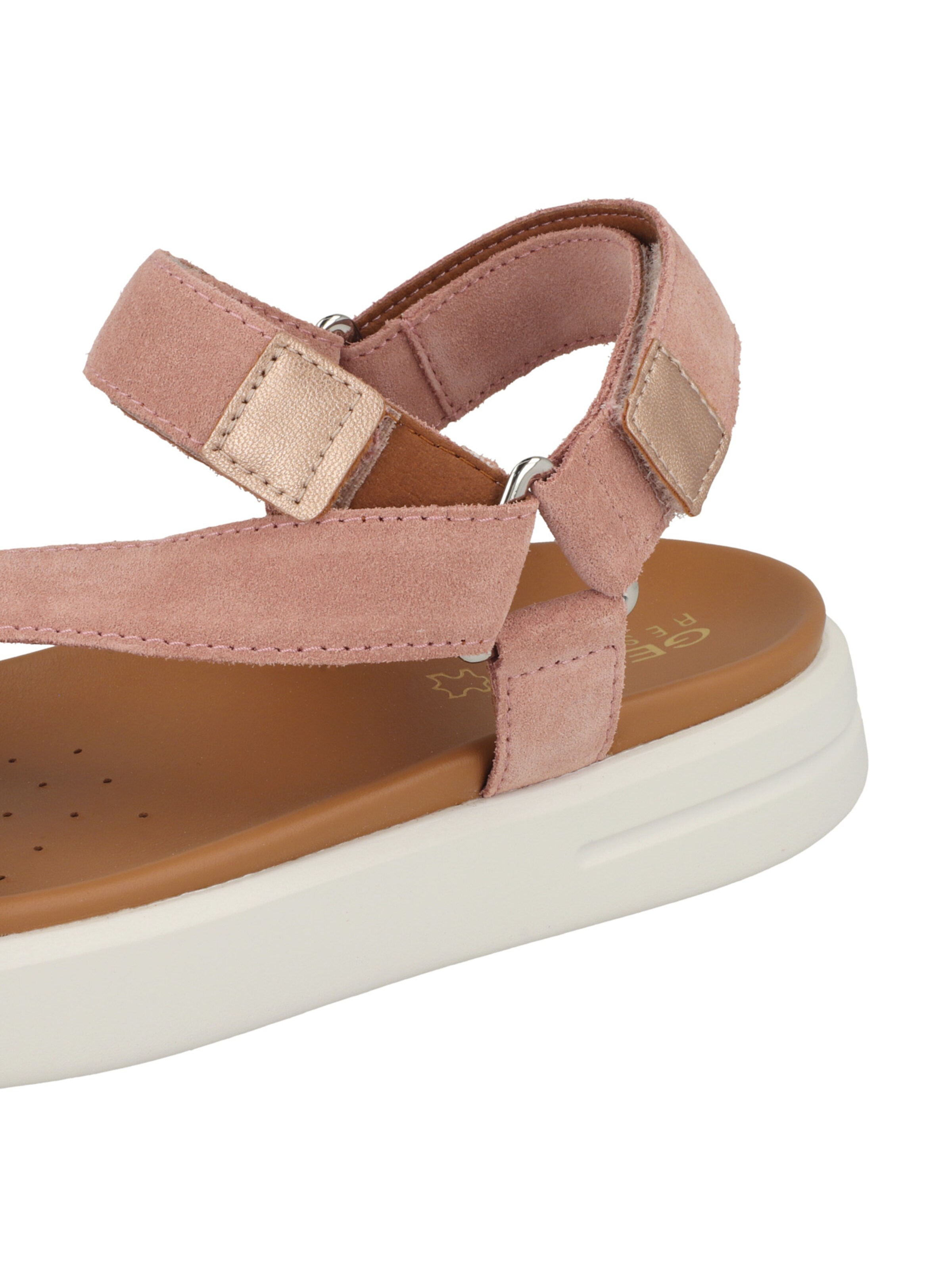 GEOX - Sandálias com tiras em rosa