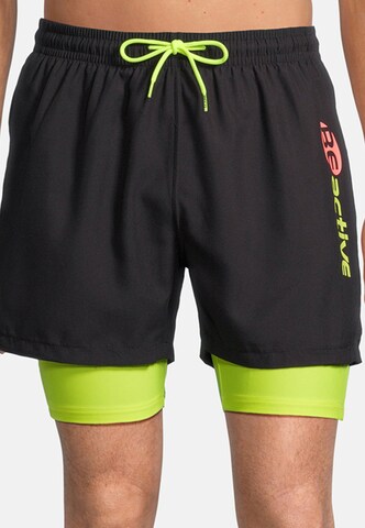 BECO the world of aquasports Badeshorts 'Aqua Duo' in Gelb