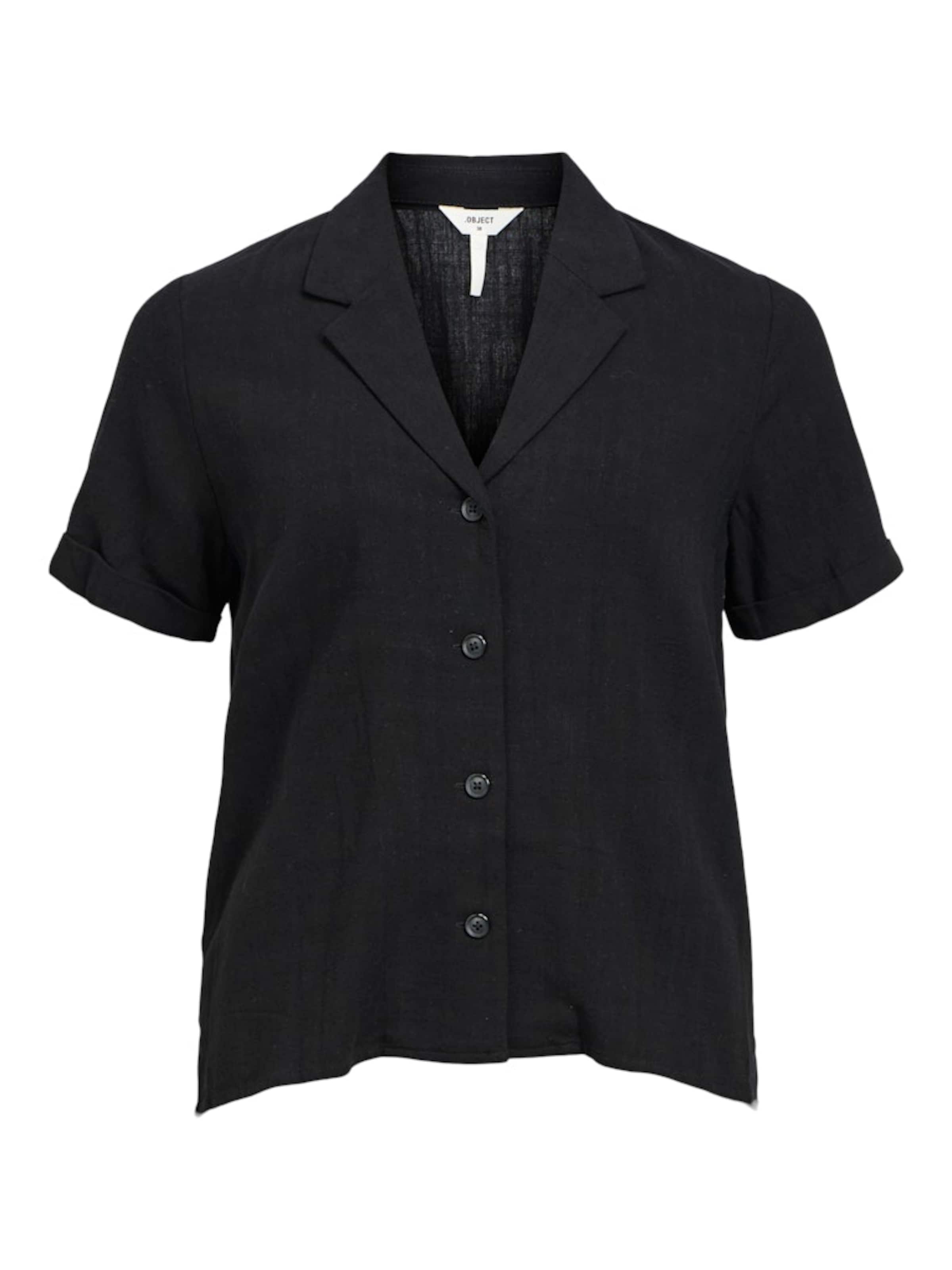 OBJECT Pusero 'SANNE' värissä musta: etupuoli