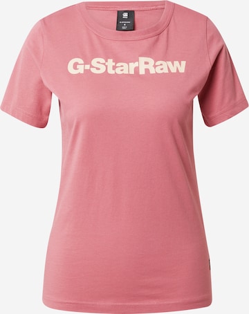 G-Star RAW Póló - rózsaszín: elől