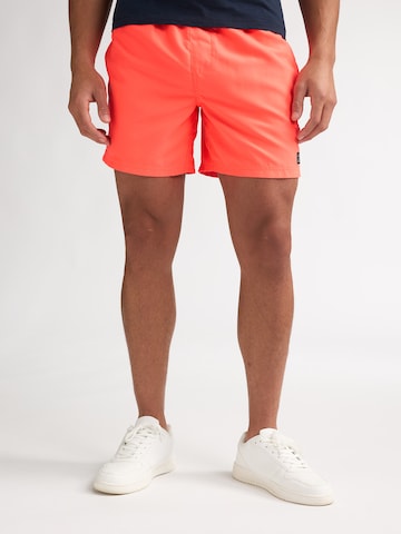 Petrol Industries Zwemshorts 'Trueno' in Oranje: voorkant