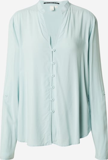 QS Blouse in de kleur Lichtblauw, Productweergave