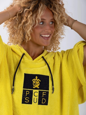 Accappatoio sportivo 'Surf' di Pacifique Sud in giallo