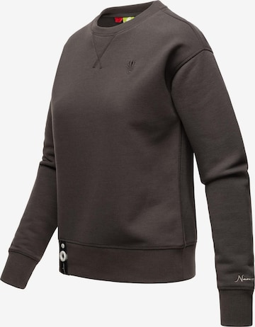 Sweat-shirt 'Zuckerschnecke' NAVAHOO en gris