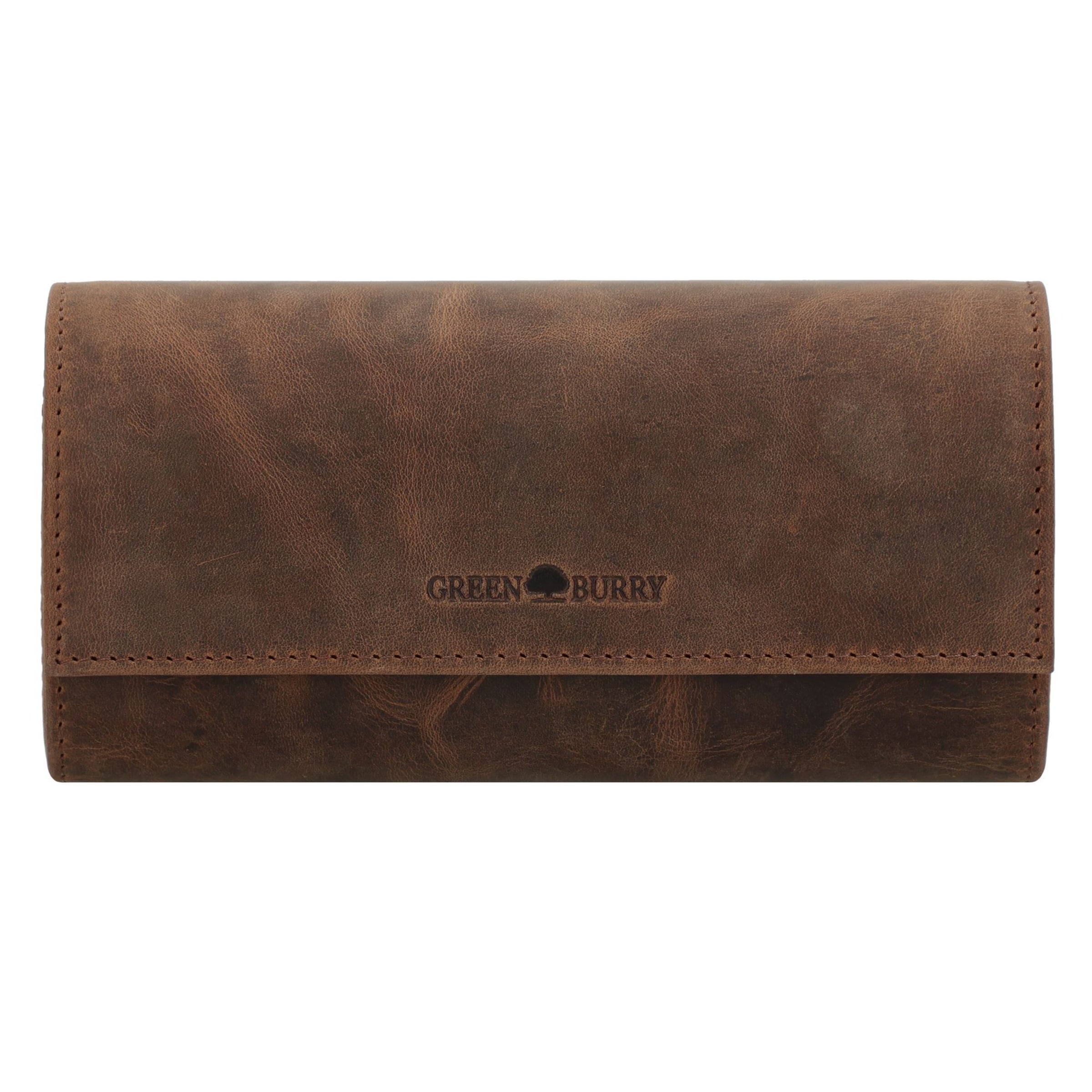 Boîte à bijoux GREENBURRY en marron : devant