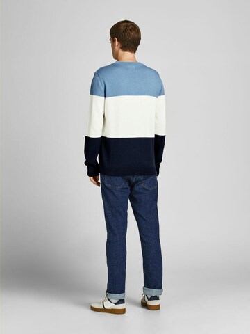 JACK & JONES Pullover in Blau