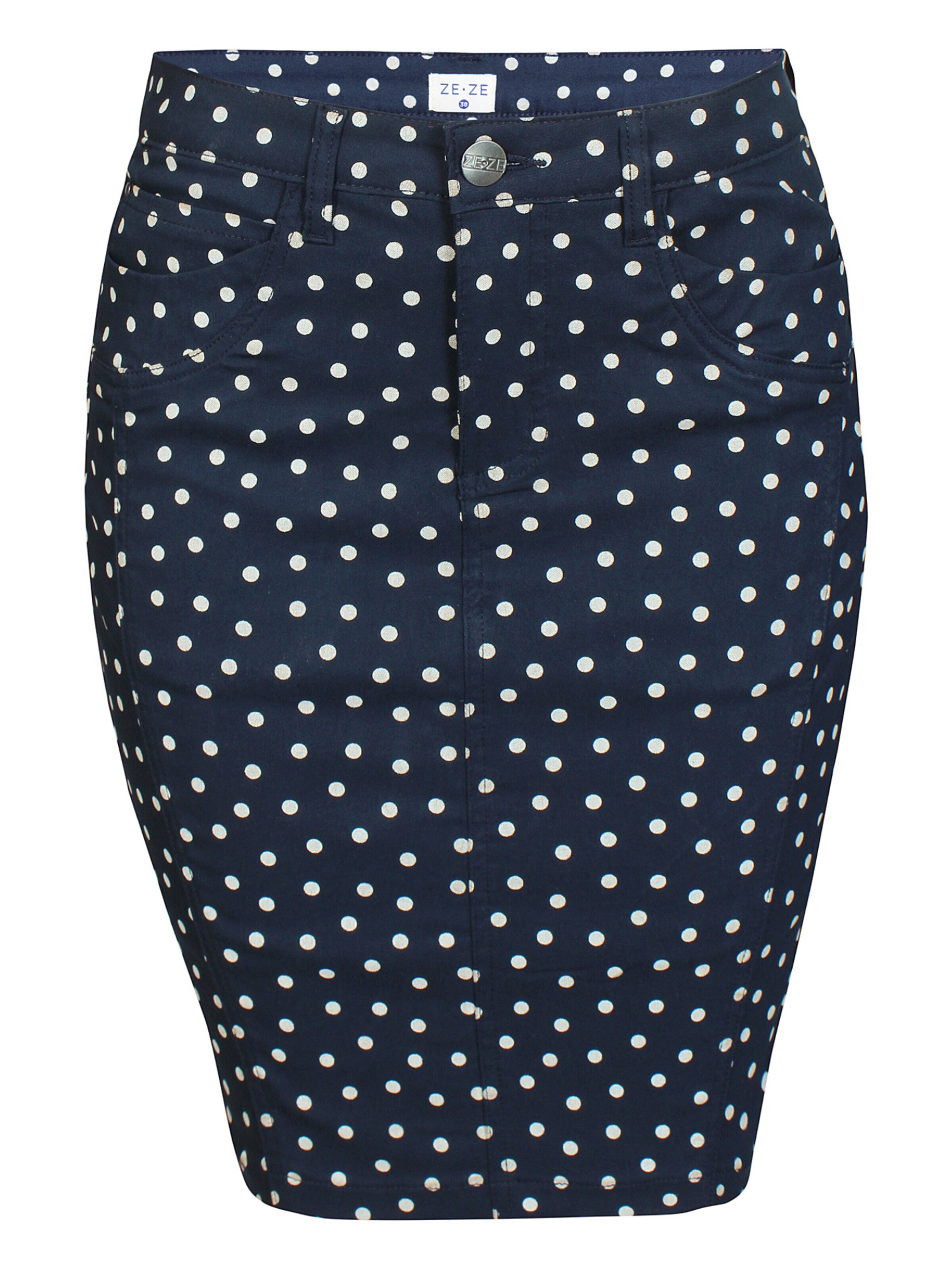 ze-ze Skirt 'Lance 160' in Blue: front