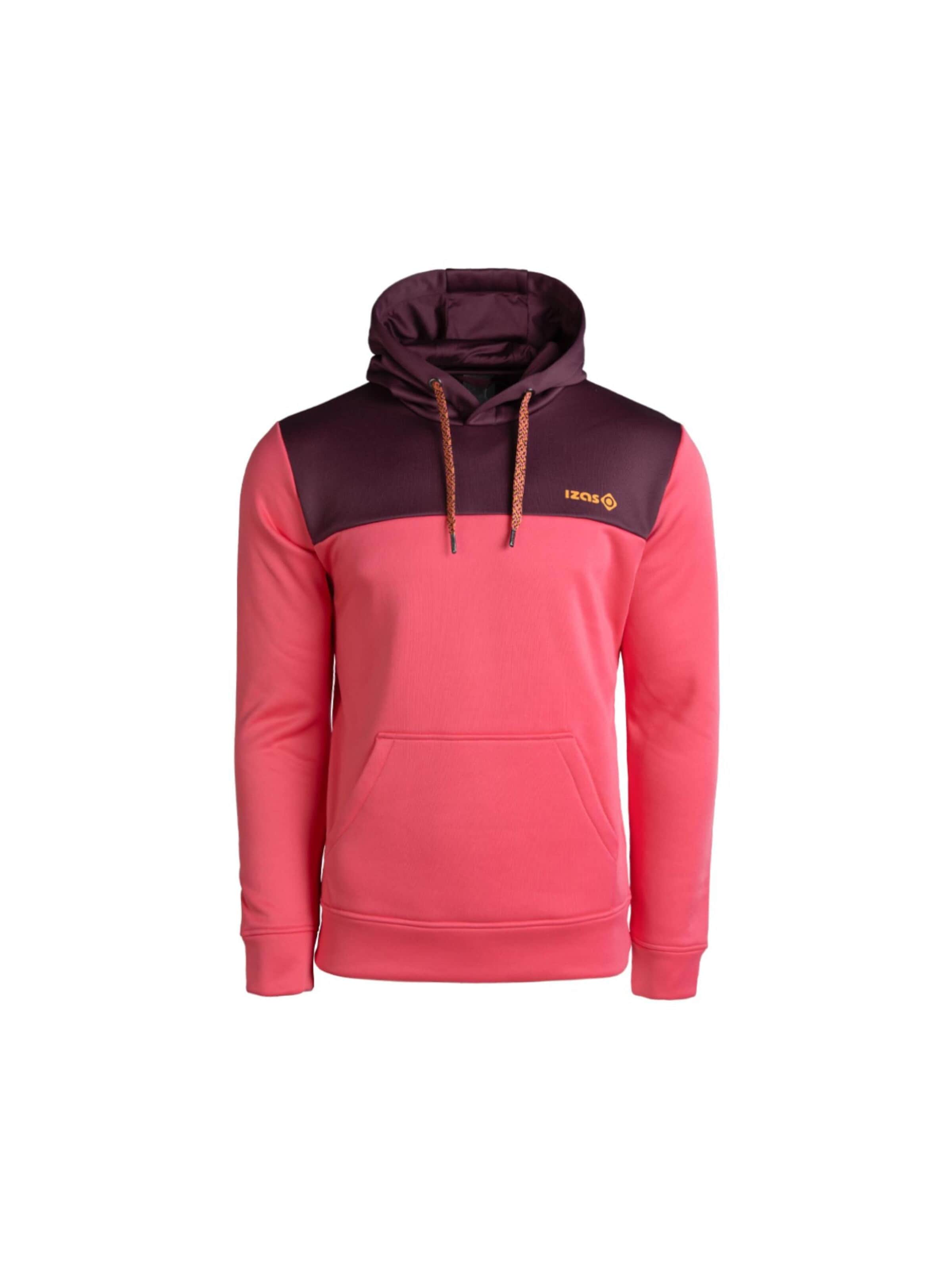 Sweat de sport Izas en rouge : devant