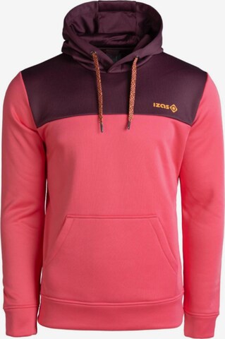 Sweat de sport Izas en rouge : devant