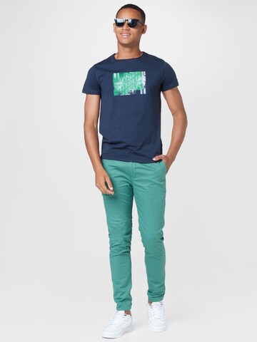 Pepe Jeans T-Shirt 'SHERLOCK' in Blau