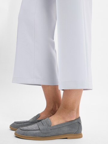 Cambio Regular Bandplooibroek ' Cameron ' in Blauw